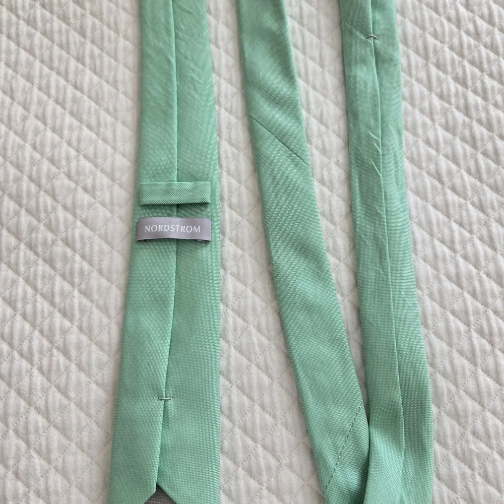 Nordstrom Boys Mint Green tie